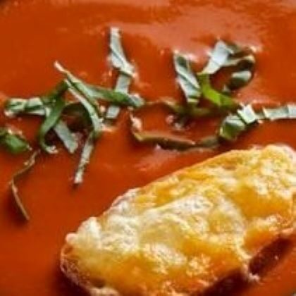 Быстрый томатный крем-суп
