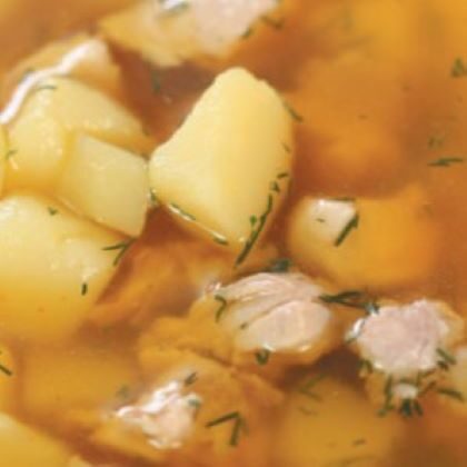 Куриный картофельный суп